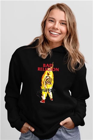 Bad Religion Siyah Unisex Hoodie