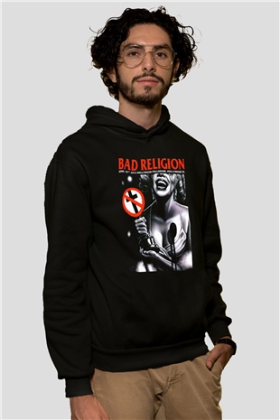 Bad Religion Siyah Unisex Hoodie