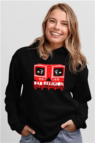 Bad Religion Siyah Unisex Hoodie