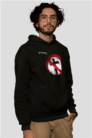 Bad Religion Siyah Unisex Kapüşonlu Sweatshirt