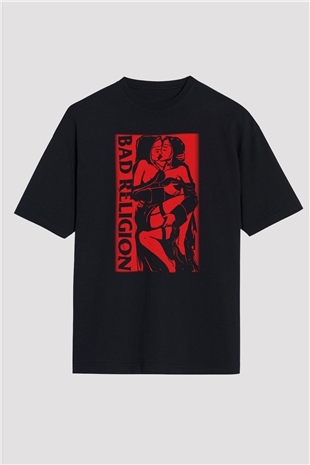 Bad Religion Siyah Unisex Oversize Tişört T-Shirt