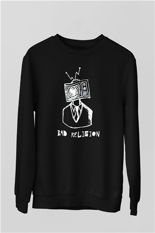 Bad Religion Siyah Unisex Sweatshirt