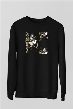 Bad Religion Siyah Unisex Sweatshirt