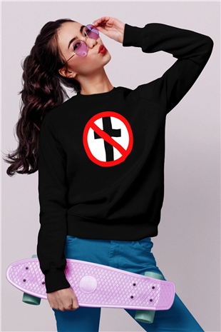 Bad Religion Siyah Unisex Sweatshirt