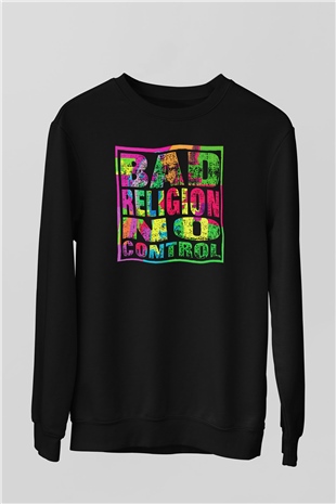Bad Religion Siyah Unisex Sweatshirt