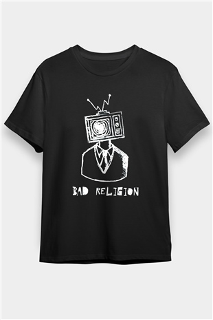 Bad Religion Siyah Unisex Tişört T-Shirt - TişörtFabrikası