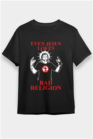 Bad Religion Siyah Unisex Tişört T-Shirt - TişörtFabrikası