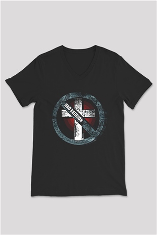 Bad Religion Siyah Unisex V Yaka Tişört