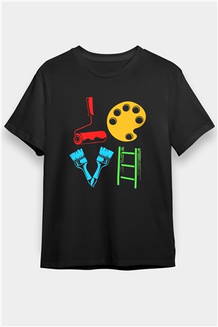 Badanacı Siyah Unisex Tişört T-Shirt - TişörtFabrikası