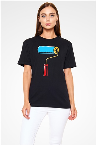 Badanacı Siyah Unisex Tişört T-Shirt - TişörtFabrikası