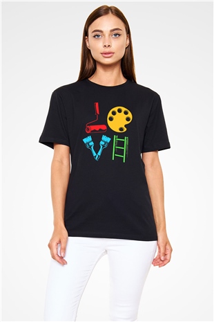 Badanacı Siyah Unisex Tişört T-Shirt - TişörtFabrikası