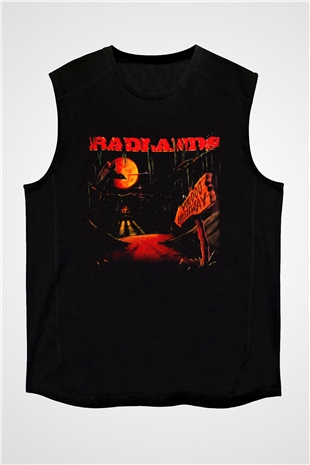 Badlands Siyah Unisex Kolsuz Tişört