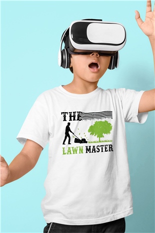 Bahçıvan Beyaz Unisex Çocuk Tişört