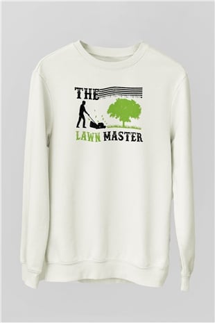 Bahçıvan Beyaz Unisex Sweatshirt