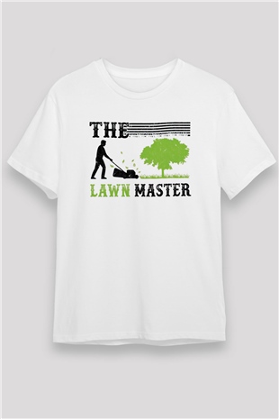 Bahçıvan Beyaz Unisex Tişört T-Shirt - TişörtFabrikası