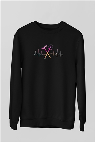 Bahçıvan Siyah Unisex Sweatshirt