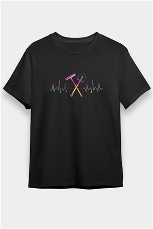 Bahçıvan Siyah Unisex Tişört T-Shirt - TişörtFabrikası