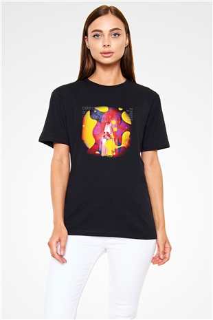 Balance and Composure Baskılı Unisex Siyah Tişört