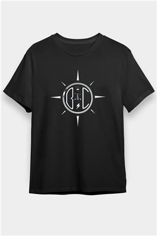 Balance and Composure Siyah Unisex Tişört T-Shirt - TişörtFabrikası