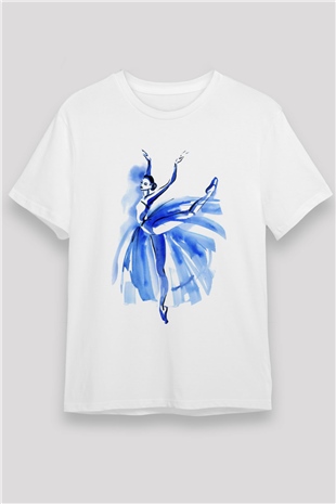 Bale Beyaz Unisex Tişört T-Shirt - TişörtFabrikası