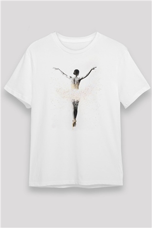 Bale Beyaz Unisex Tişört T-Shirt - TişörtFabrikası