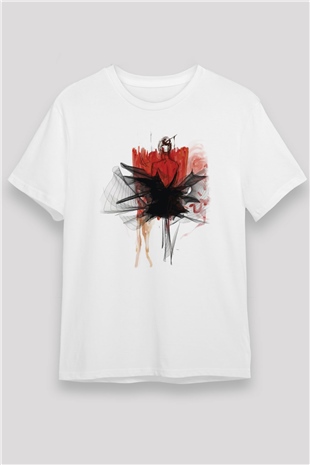 Bale Beyaz Unisex Tişört T-Shirt - TişörtFabrikası