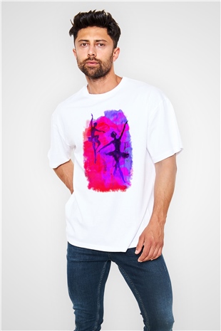 Bale Beyaz Oversize Tişört Oversize T-shirt - TişörtFabrikası