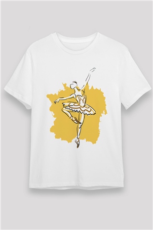 Bale Beyaz Unisex Tişört T-Shirt - TişörtFabrikası