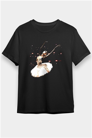 Bale Siyah Unisex Tişört T-Shirt - TişörtFabrikası