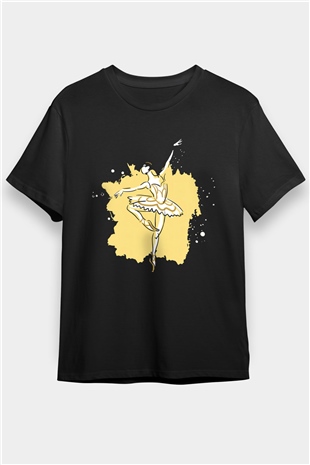 Bale Siyah Unisex Tişört T-Shirt - TişörtFabrikası