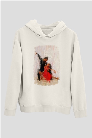 Balo Beyaz Unisex Hoodie
