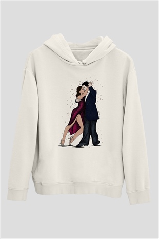 Balo Beyaz Unisex Hoodie