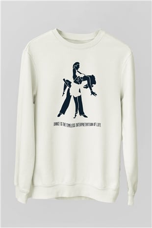 Balo Beyaz Unisex Sweatshirt