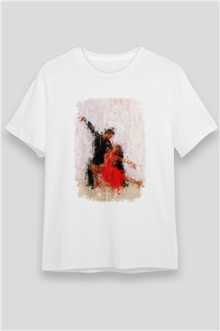 Balo Beyaz Unisex Tişört T-Shirt - TişörtFabrikası