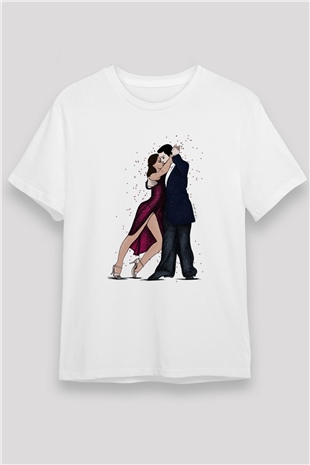 Balo Beyaz Unisex Tişört T-Shirt - TişörtFabrikası