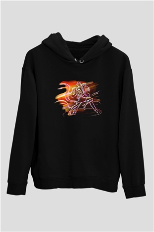 Balo Siyah Unisex Hoodie
