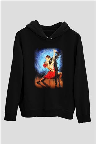 Balo Siyah Unisex Hoodie