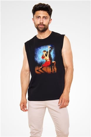 Balo Siyah Unisex Kolsuz Tişört