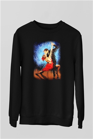 Balo Siyah Unisex Sweatshirt
