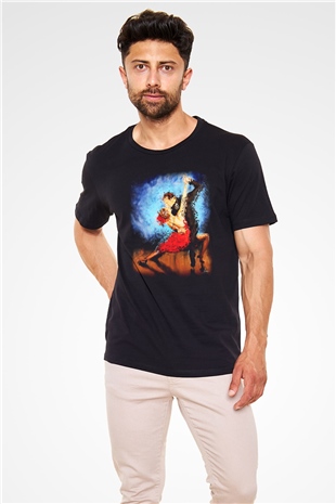 Balo Siyah Unisex Tişört T-Shirt - TişörtFabrikası