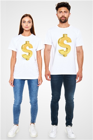 Bankacı Beyaz Unisex Tişört T-Shirt - TişörtFabrikası