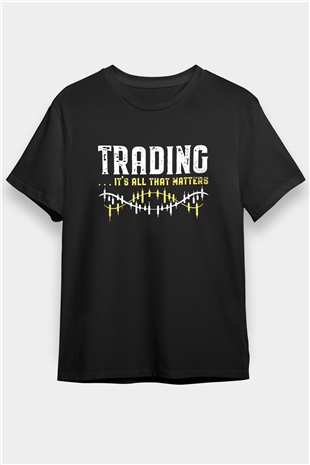 Bankacı Siyah Unisex Tişört T-Shirt - TişörtFabrikası