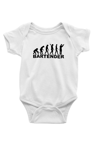 Barmen Beyaz Bebek Body - Zıbın