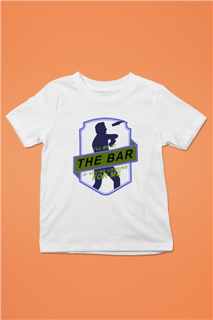 Barmen Beyaz Unisex Çocuk Tişört