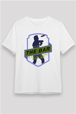 Barmen Beyaz Unisex Tişört T-Shirt - TişörtFabrikası