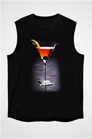 Barmen Siyah Unisex Kolsuz Tişört