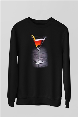 Barmen Siyah Unisex Sweatshirt