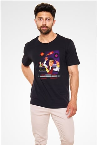 Barmen Siyah Unisex Tişört T-Shirt - TişörtFabrikası