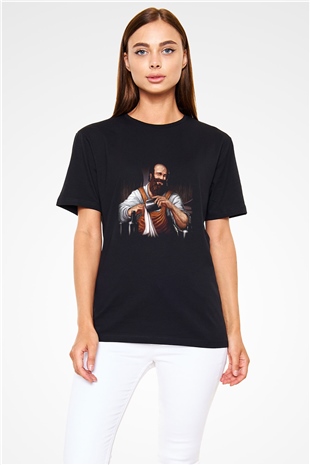 Barmen Siyah Unisex Tişört T-Shirt - TişörtFabrikası