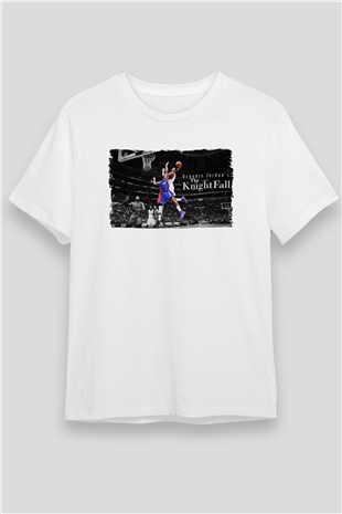 Basketbol Beyaz Unisex Tişört T-Shirt - TişörtFabrikası